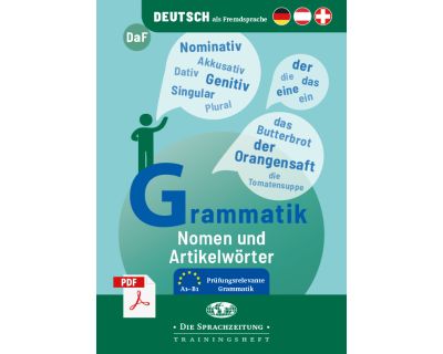 Grammatik – Nomen und Artikelwörter (PDF-Version)