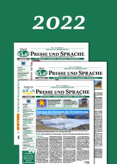 Presse und Sprache — Das Jahr 2022